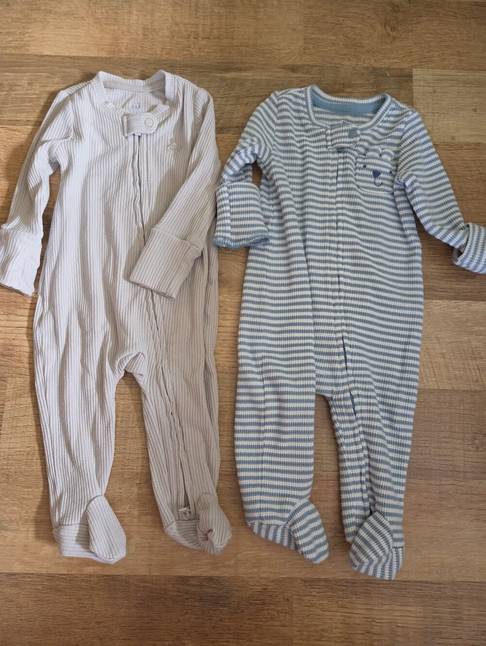 Baby Gap Pair Of Zipper Footed Pajama